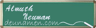Almuth Neuman Visitenkarte